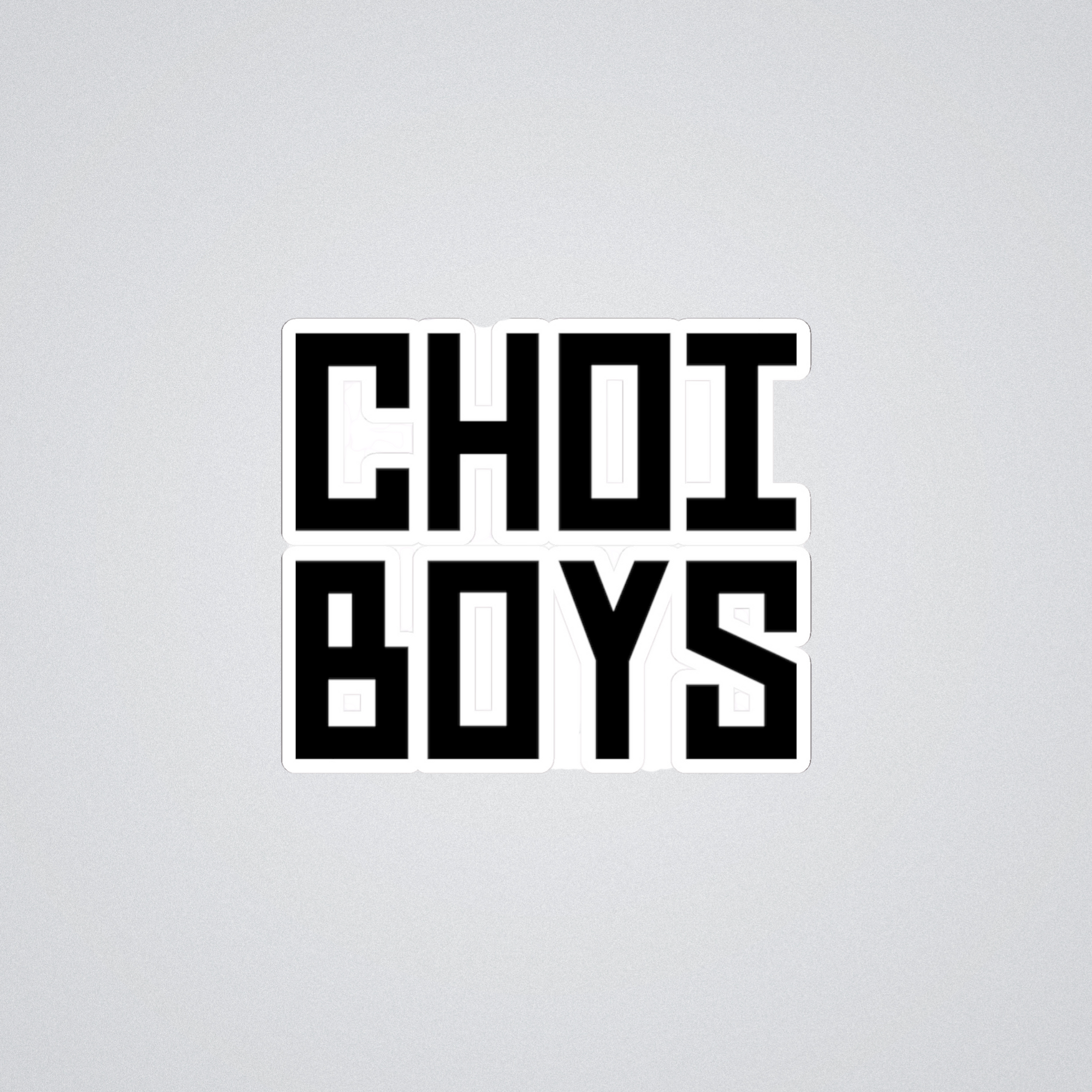 CHOI BOYS KISS-CUT STICKERS (2" x 2")