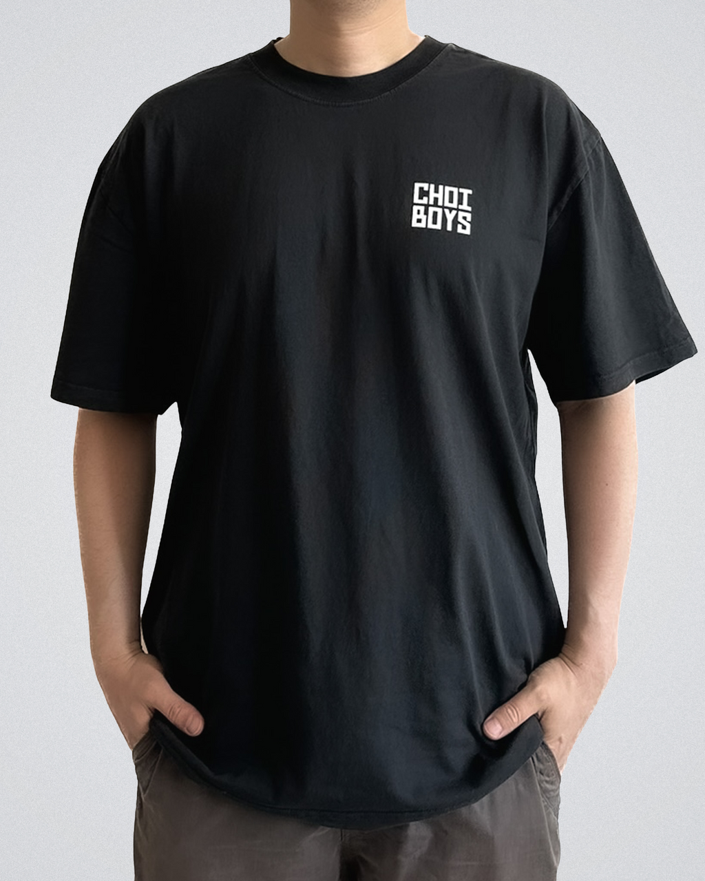 CHOI BOYS DOJANG OVERSIZED TEE - BLACK FADED