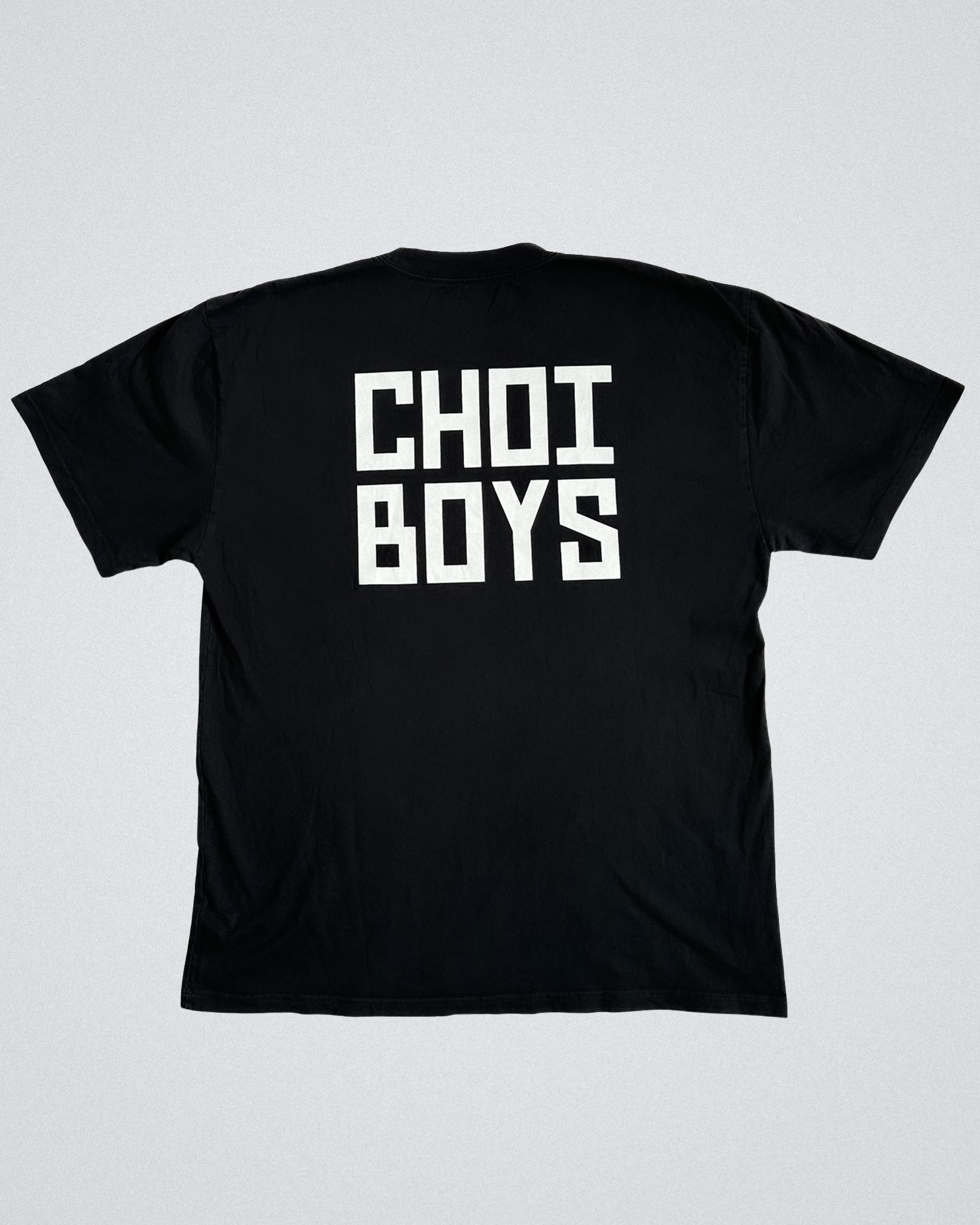 CHOI BOYS DOJANG OVERSIZED TEE - BLACK FADED