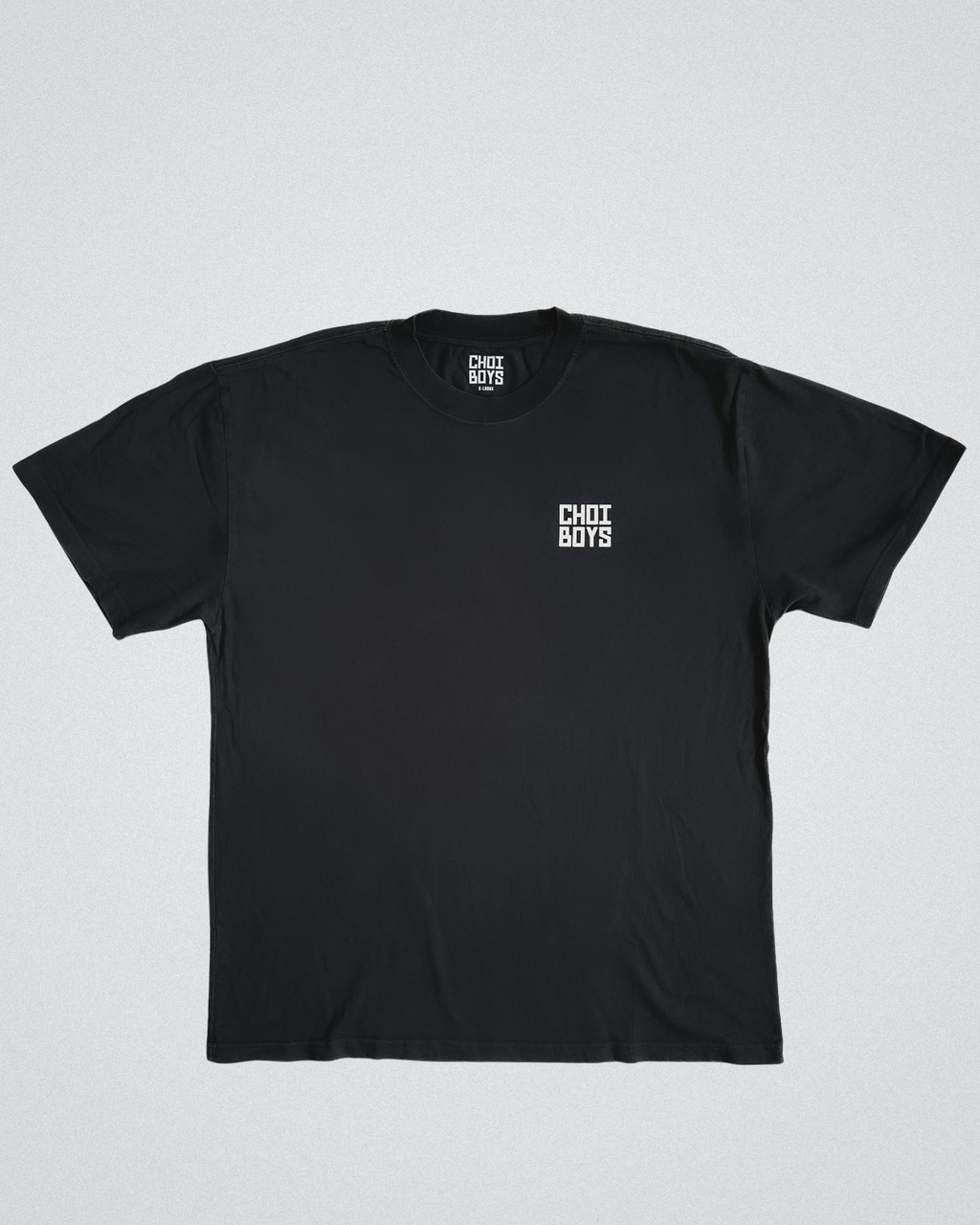 CHOI BOYS DOJANG OVERSIZED TEE - BLACK FADED