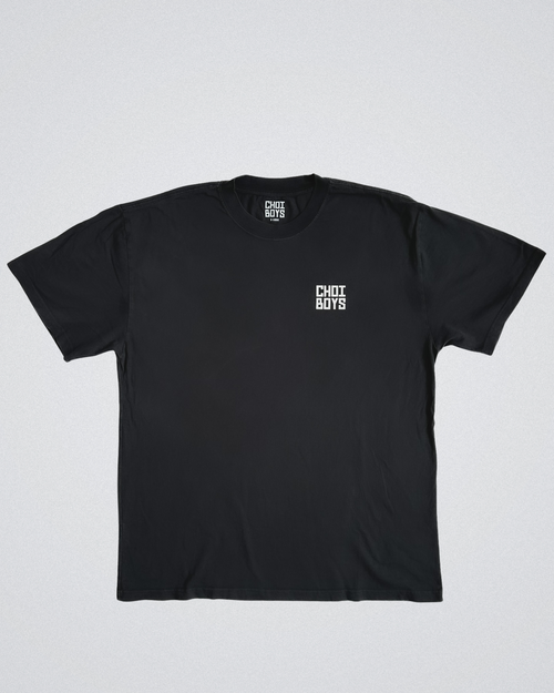 CHOI BOYS DOJANG OVERSIZED TEE - BLACK FADED