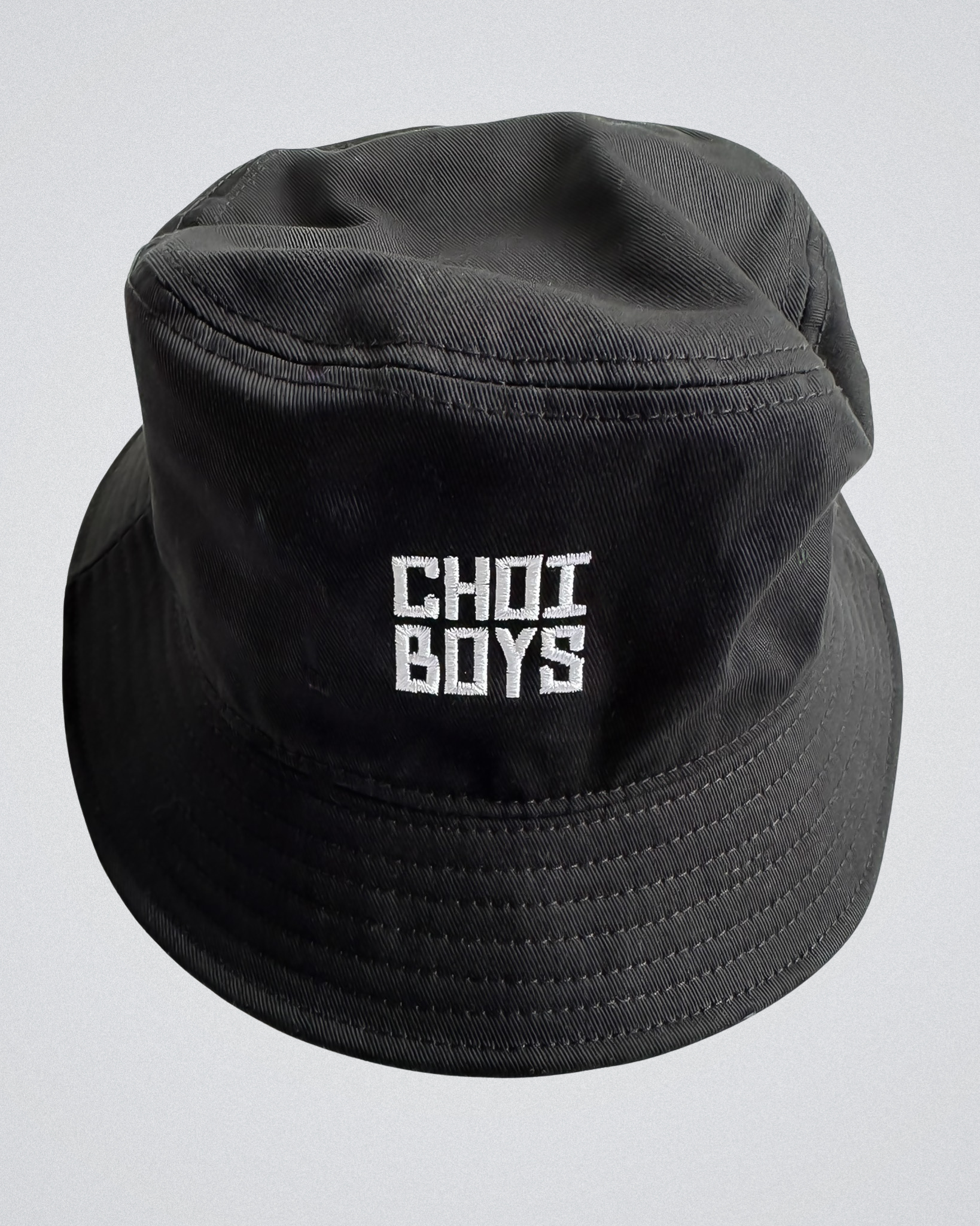 CHOI BOYS DOJANG BUCKET HAT - BLACK FADED