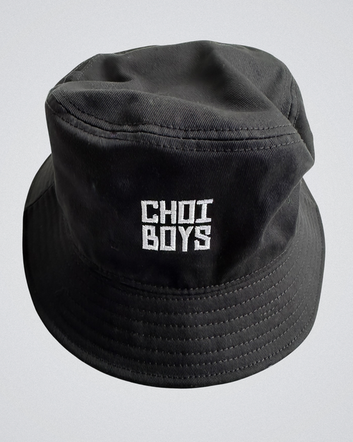 CHOI BOYS DOJANG BUCKET HAT - BLACK FADED