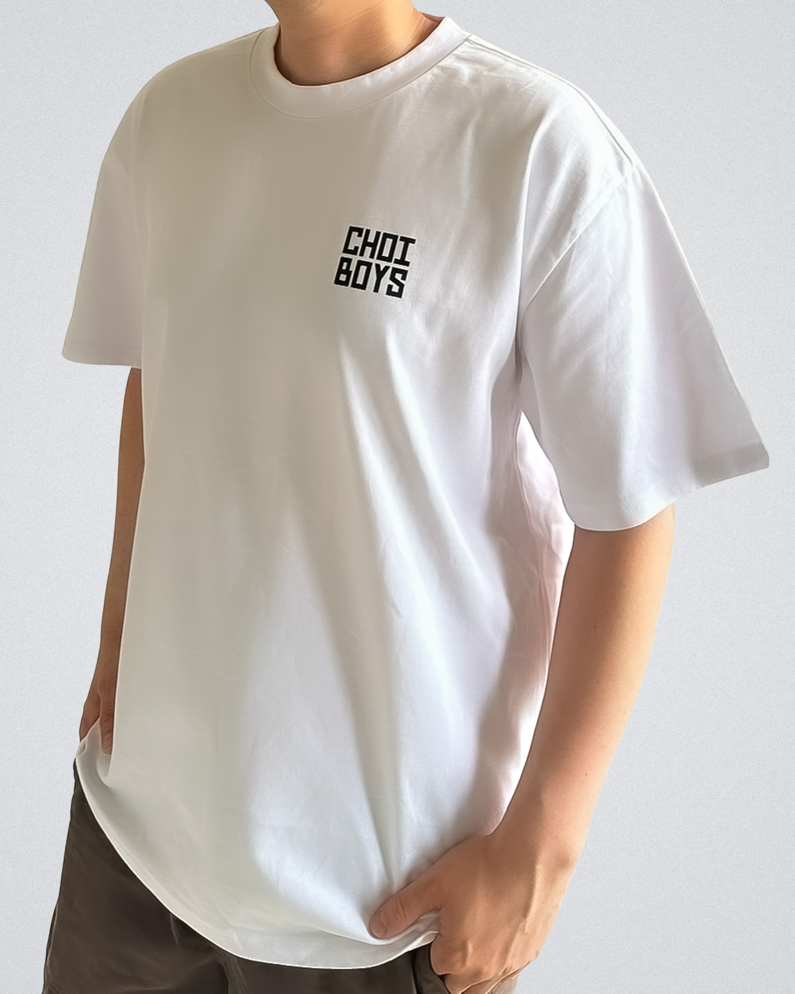 CHOI BOYS DOJANG OVERSIZED TEE - WHITE